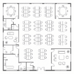 Planta arquitetônica base para projeto de combate a incêndio — Engenhario Rio de Janeiro